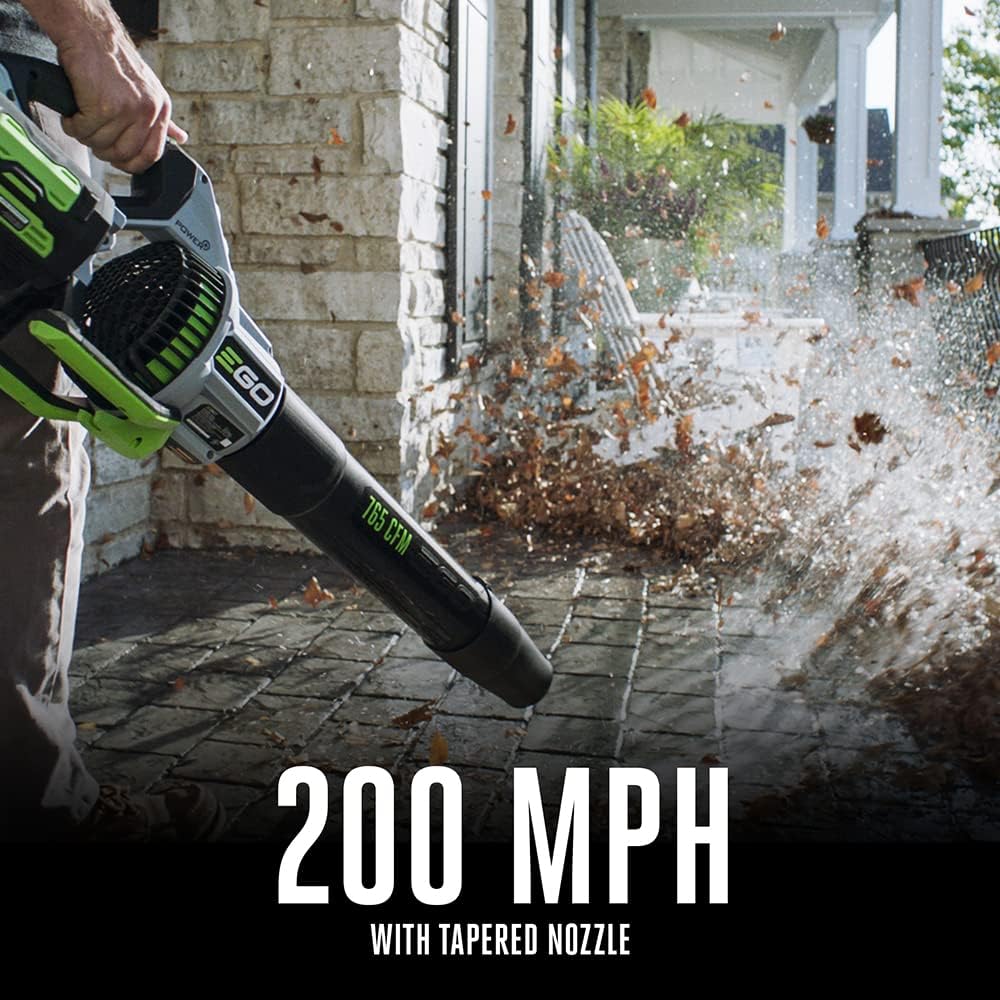 Cordless Electric Leaf Blower, 765 CFM, With Battery - LB7654