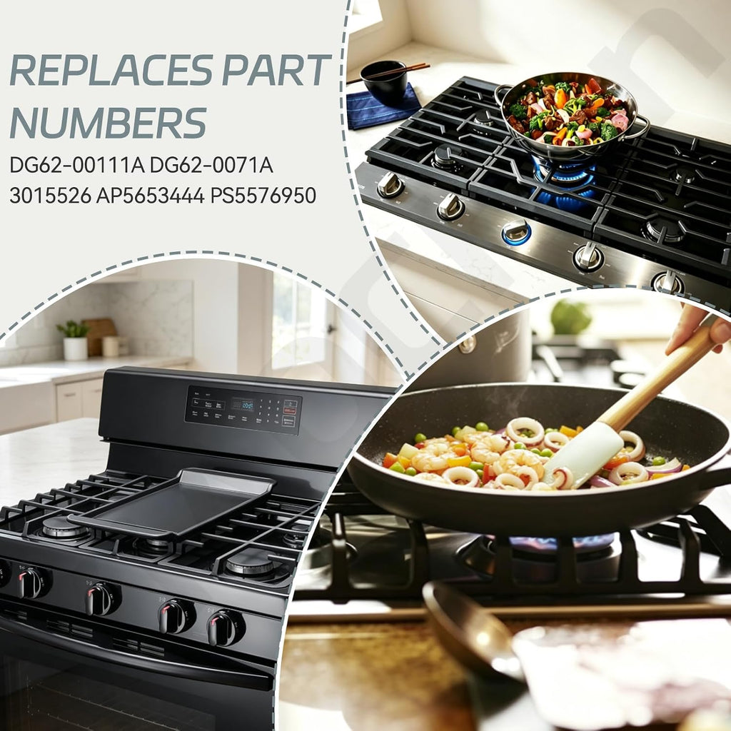 DG62-00111A Small Burner Cap Compatible with Samsung Gas Stove/Range Parts