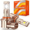 9006/HB4 LED Fog Light Bulb, 18000LM Ultra Bright 9006 LED bulb, IP68 Waterproof Injection Sealed,Long Lifespan 80000