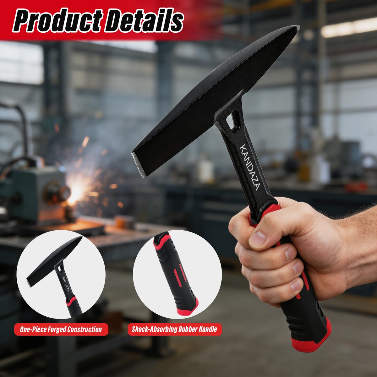 14oz Welding/Chipping Hammer for Slag Removal