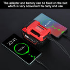 KUNLUN 2 Pack USB Charger Adapter Compatible for Milwaukee M18 18V Battery