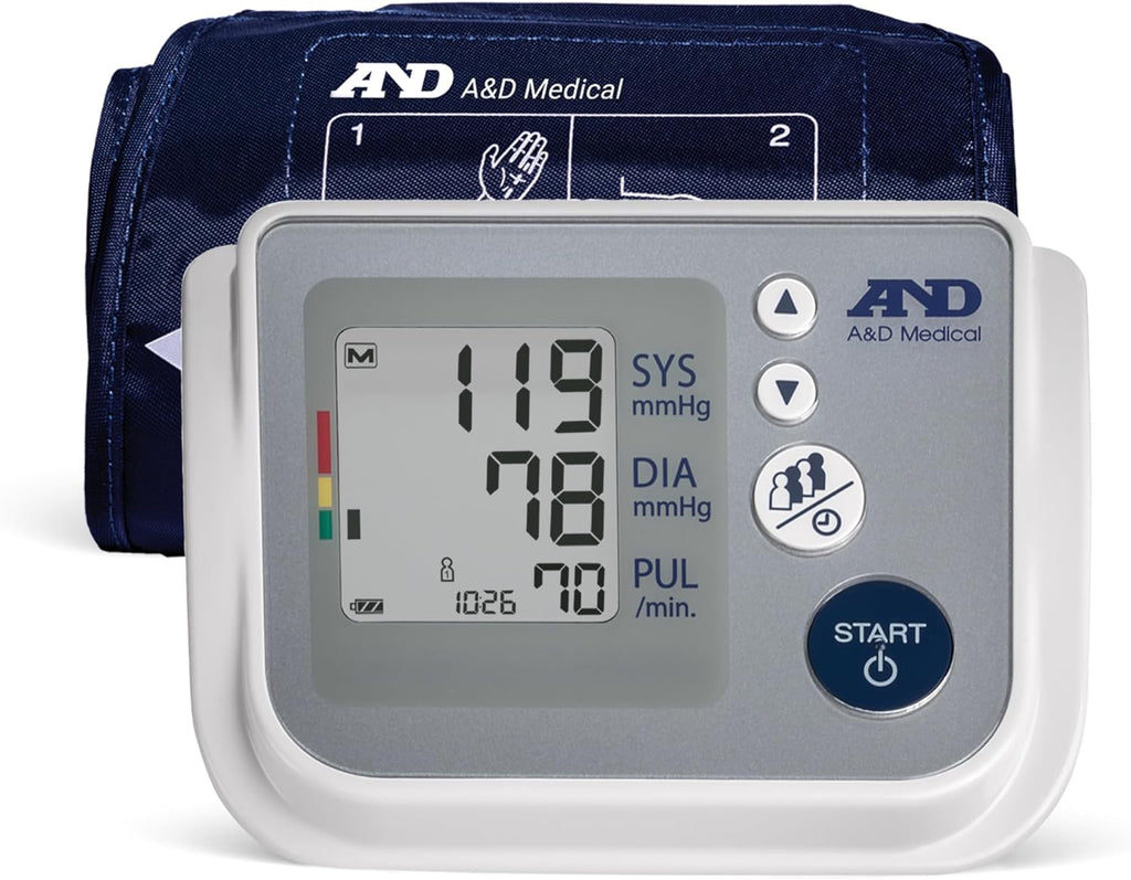 Blood Pressure Monitor for Home Use, UA-767F, Wide-Range Cuff (8.6-16.5"/22-42cm), 4 User, Easy to Use, Body Movement