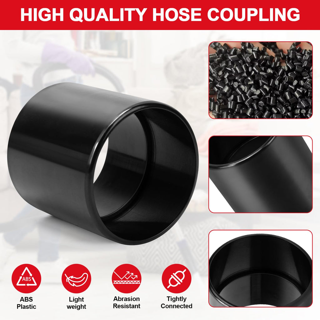 2-1/2" Vacuum Hose Coupling Replacement for Shop Vac Hose Adapter 90686