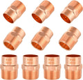 10PACK GUOFIS 3/4" Copper Sweat Male NPT Adapter Fitting(COPPER018-10)