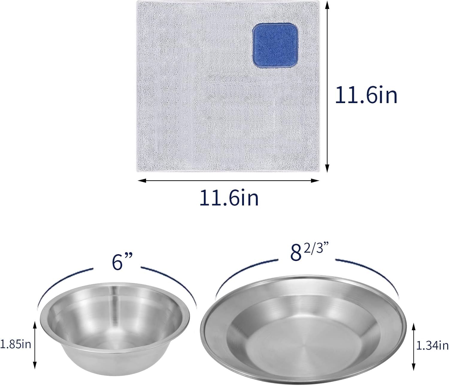 Outdoor Camping Mess Kit - 1 to 2 persons Camping Dishes Includes Cups, Bowls, Dishes, Knives, Forks, Spoons, Etc