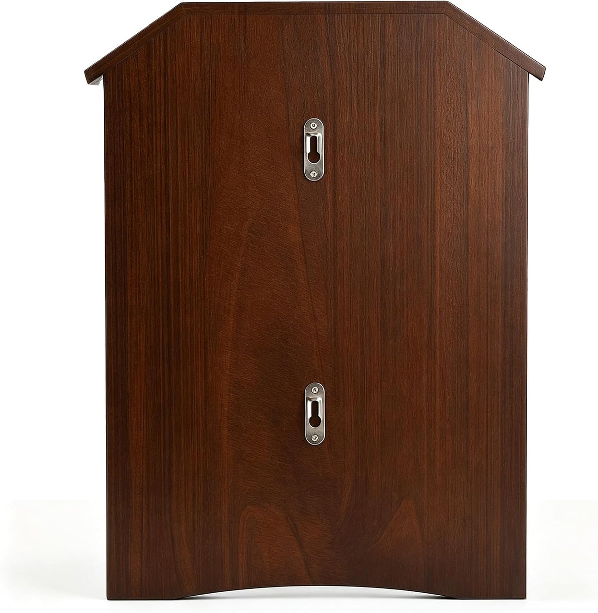 Bat House for Outdoors, Double Chamber Wood Bat Box for Outside to Attract Bats, Handcrafted Pine Bat Shelter with