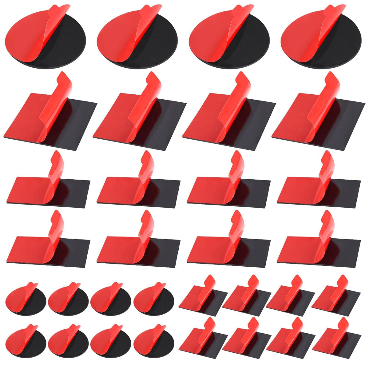 32Pack Heavy Duty Double Sided Mounting Tape, Foam Tape