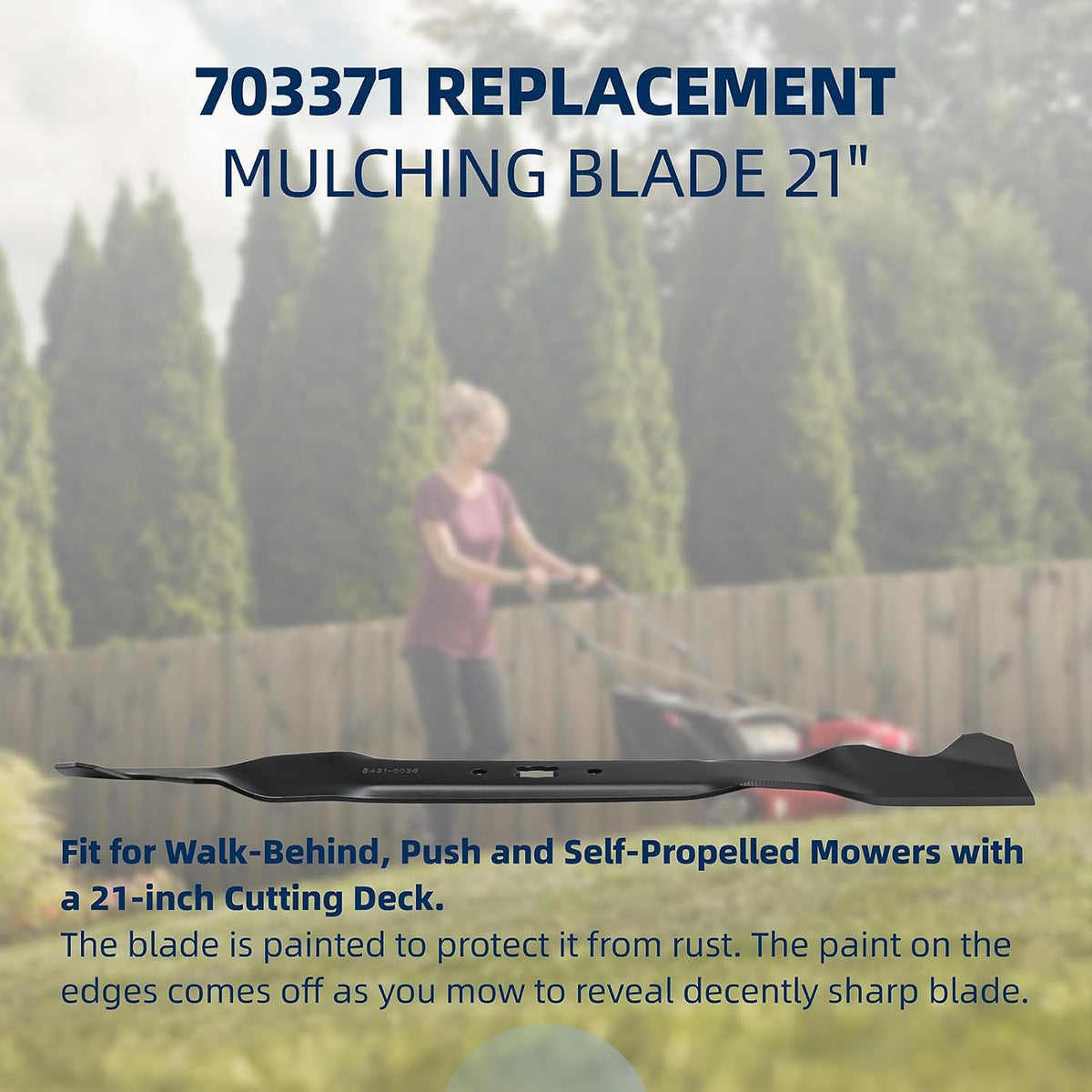 703371 Mower Blade Compatible with Briggs and Stratton Lawn Mower