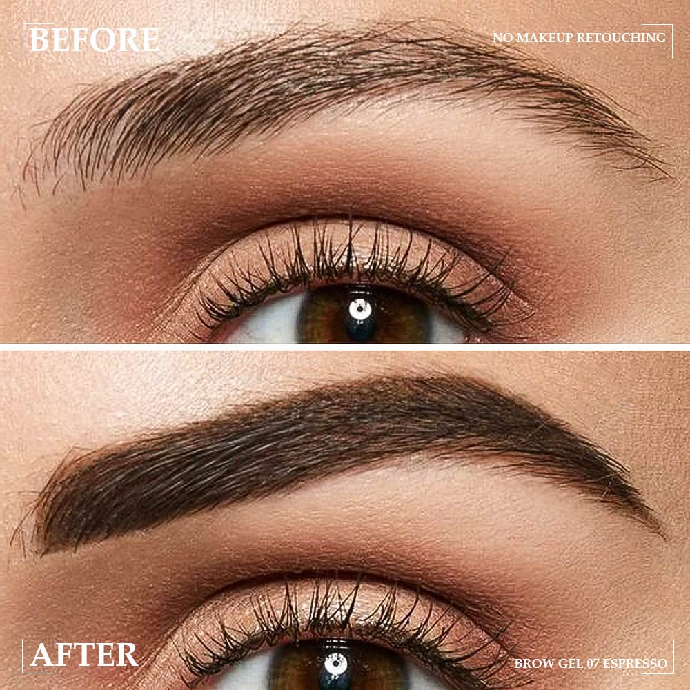 Tinted Eyebrow Gel, Thickening Brow Glue Mascara for Fuller Brows,Espresso