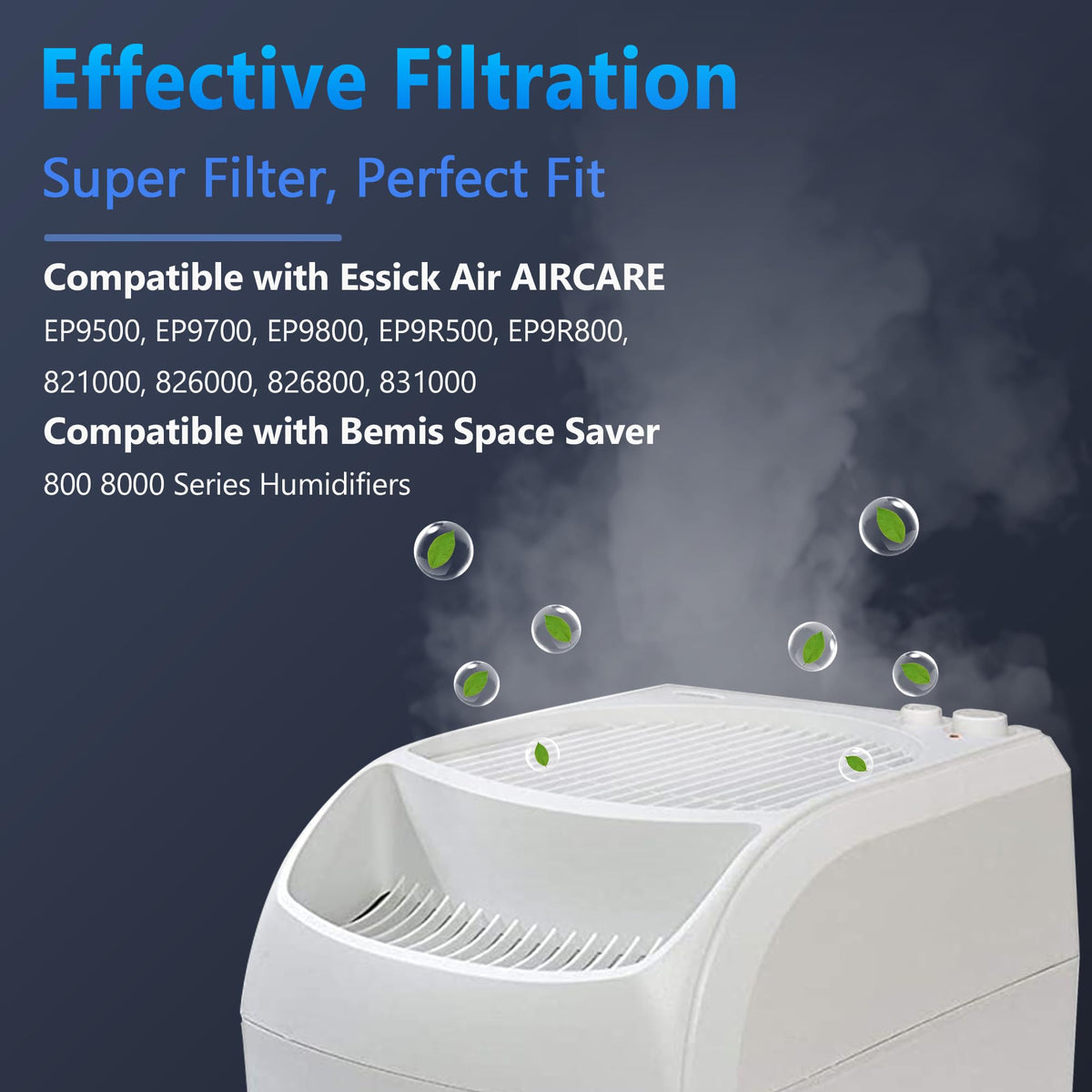 1043 Super Humidifier Wick Filter Replacement for Essick Air AIRCARE, 3 PCS