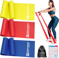 Resistance Bands for Working Out, Exercise Bands for Physical Therapy, Stretch, Recovery, Pilates, Rehab, Strength