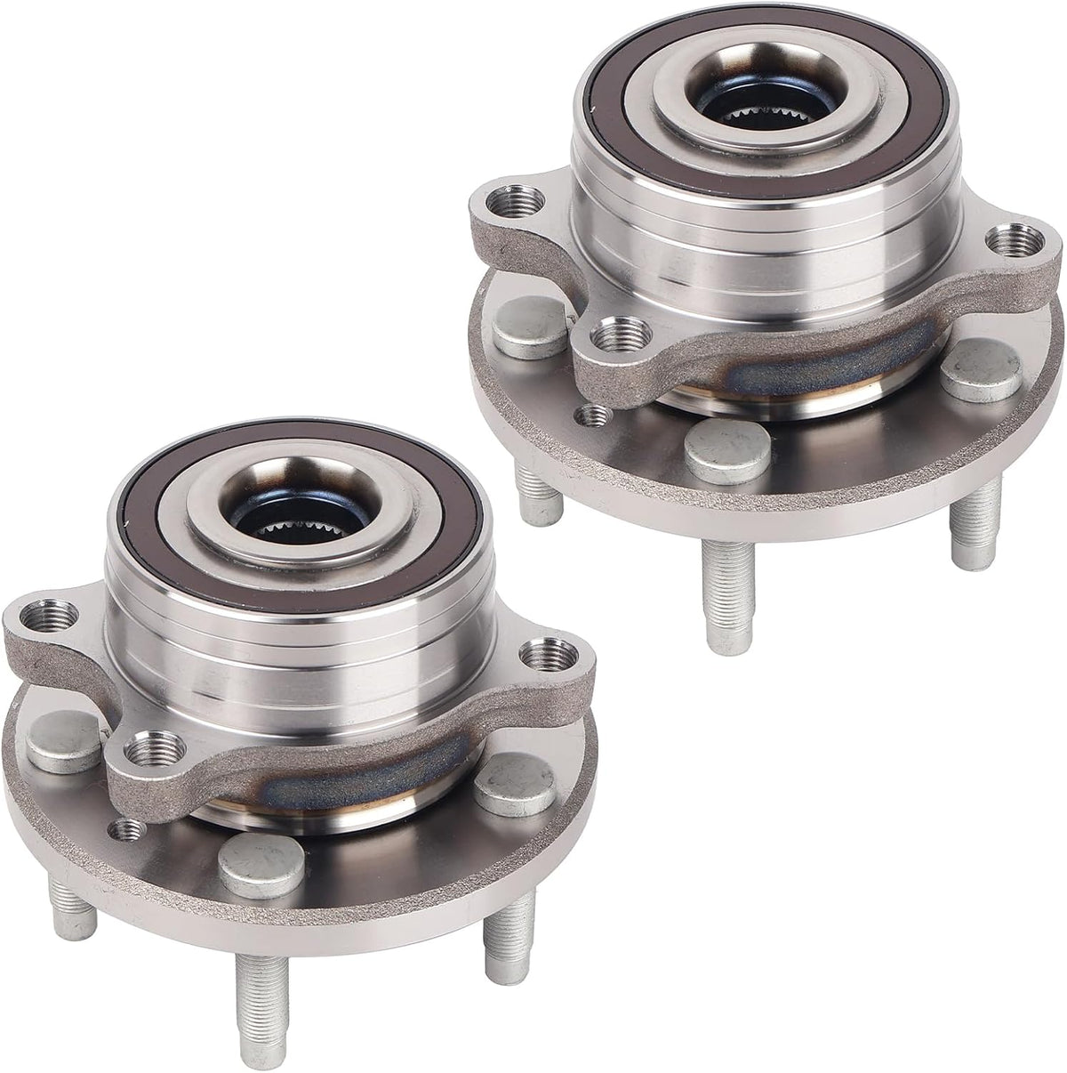PAROD 2pcs 512460 Front/Rear Wheel Hub and Bearing Assembly Compatible with 2011-2018 Ford Explorer, 2013-2019 Ford Police Interceptor Utility 5 Lugs Non-ABS