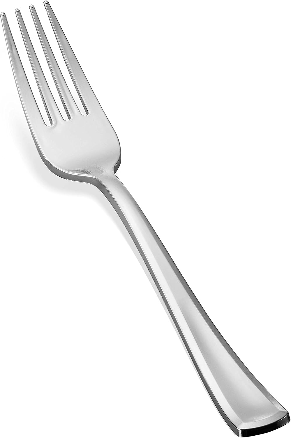 Plastic Silverware Set- Silver Flatware Set- Heavy Duty Cutlery Set - Bulk Combo Value Pack 160 count 40 Knives 80