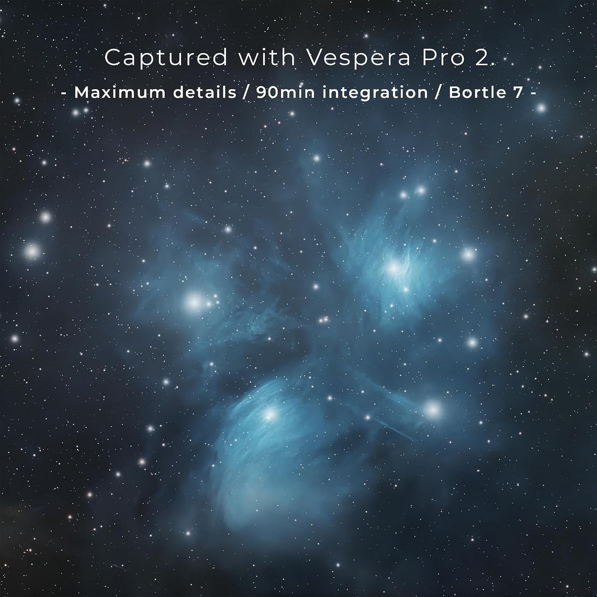 Smart Telescope - 12.5MP Square Sensor, 50MP Mosaic, BalENS Signal Enhancement, Full Manual Control