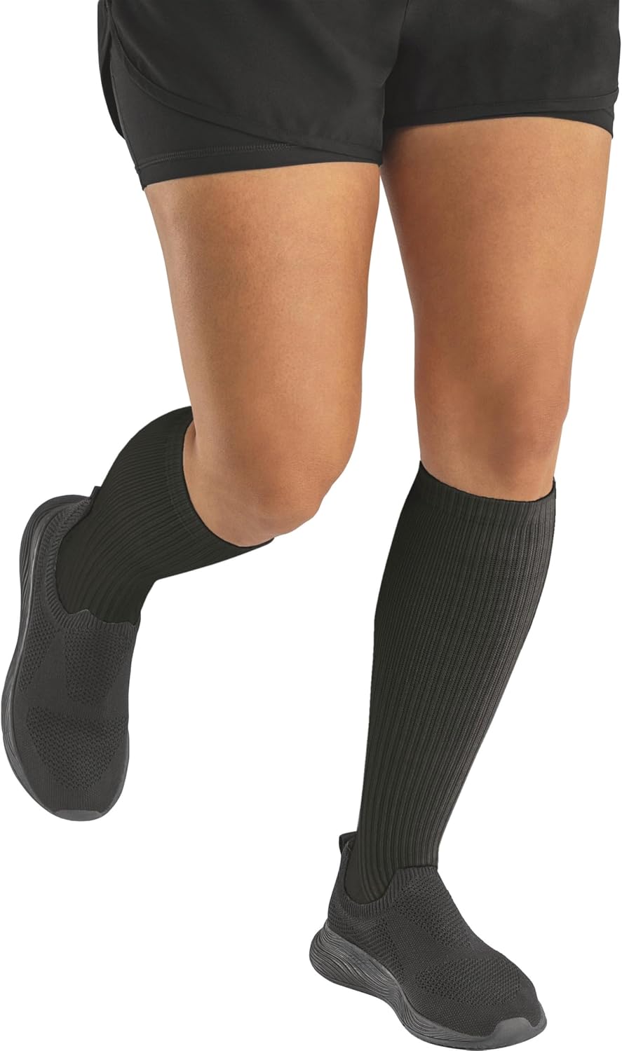 ACTIVA Athletic 20-30 mmHg Compression Socks Knee High, Closed Toe