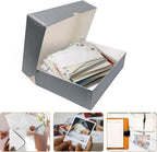 9x12 Clamshell Archival Folio Storage Box, 3" Deep