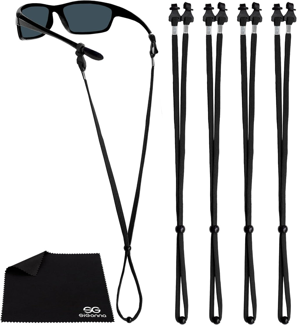 Eye Glasses String Holder Straps - Sports Sunglasses Strap for Men Women - Eyeglass Holders Around Neck - Glasses