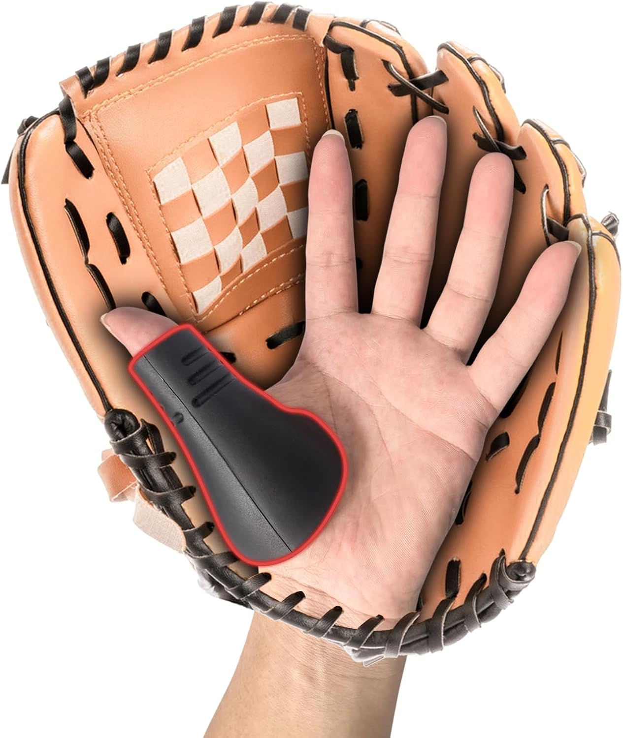 Catcher's Thumb Guard for Baseball & Softball - Silicone Thumb Protector Shield | Reduce Sting & Hand Injury |