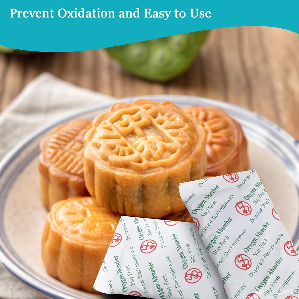 50CC(200Packets) Food Grade Oxygen Absorbers Packets Food Storage | Oxygen Absorbers For Food Storage,With Oxygen