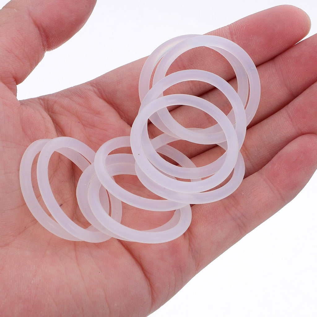 10pcs Silicone O-shaped Ice Cream Maker Sealing Ring Replacement
