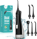 Water Dental Flosser Teeth Pick C20: ADA Accepted, Portable Cordless Oral Irrigator 300ML Rechargeable Travel