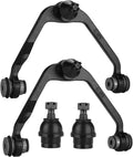 2WD Front Upper Control Arm with Ball Joint Assembly for Ford F-150 1997-2003 Expedition F-250 97-99 for Lincoln Blackwood Navigator 1998-2002 K8726 K8728T Driver & Passenger Side Suspension Kit 4pcs