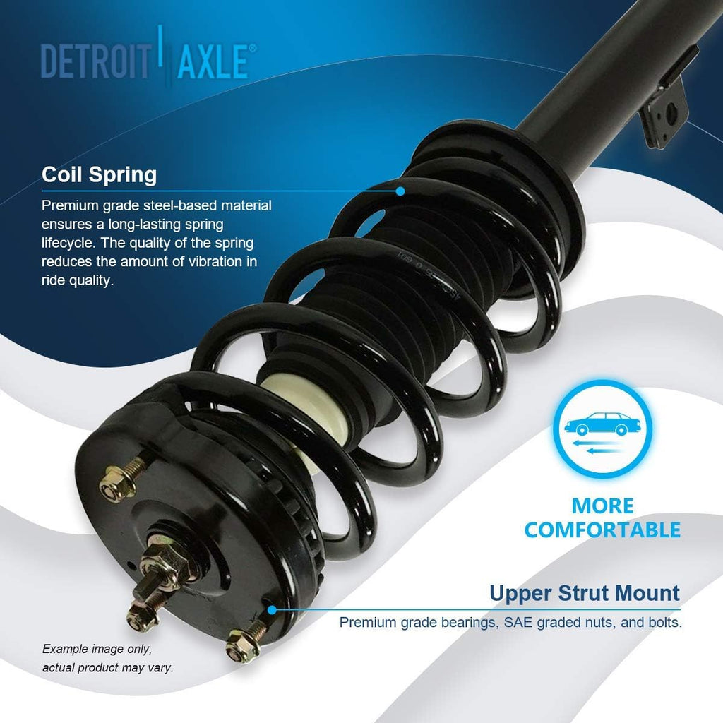 Detroit Axle - RWD Front Struts Kit for 2011-2022 Dodge Charger