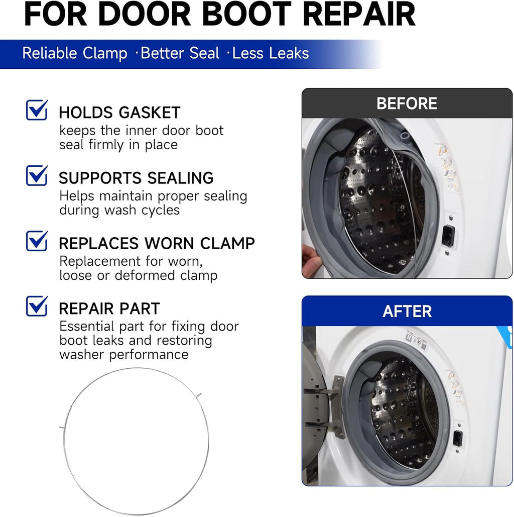 DC97-04981F Washer Door Boot Clamp Compatible with Samsung