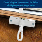 Skylight Eyelet Adapter Compatible with Velux Operator, Window Repair Part