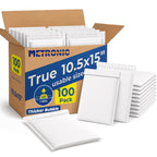 Bubble Mailers True 10.5x15" Usable Size Padded Envelopes 100 Pack