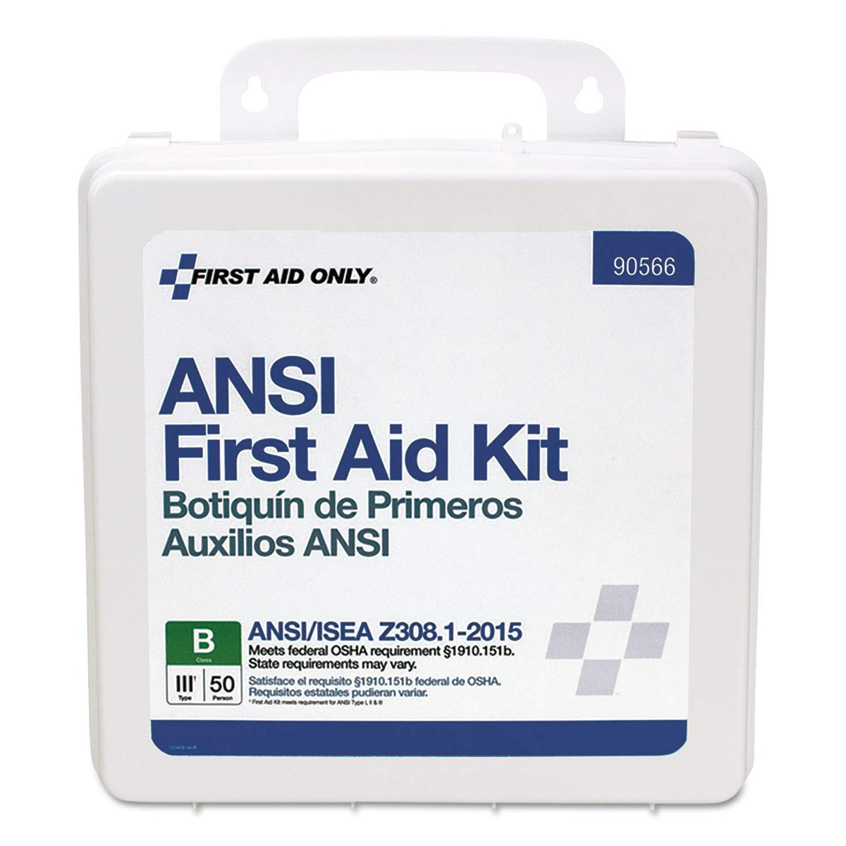 50-Person ANSI Class B First Aid Kit for Workplaces