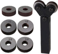 Rotating Head Knurling Tool Pitch Diagonal Coarse Linear Dual Wheels 0.5mm 1mm 2mm with 1.5mm Pitch Pack of 7