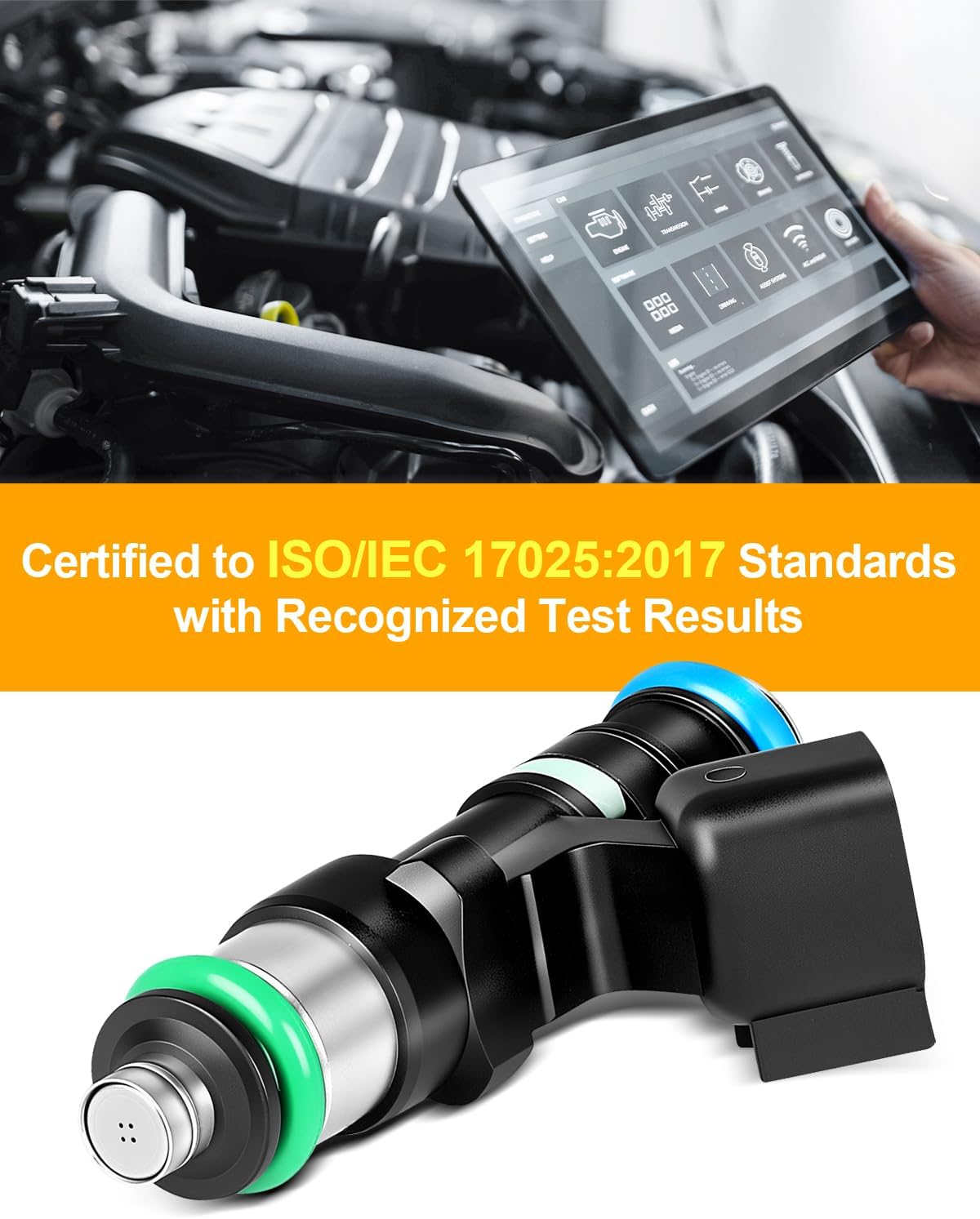 0280158154 Fuel Injectors For:-GMC Acadia 2007 2008