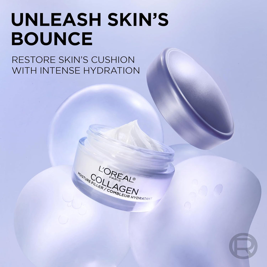 L’Oreal Paris Collagen Daily Face Moisturizer, Anti Aging Face Cream to Reduce Wrinkles and Provide Intense