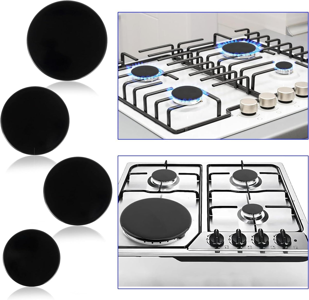 Surface Burner Cover Replacement Part, Compatible with GE Stove