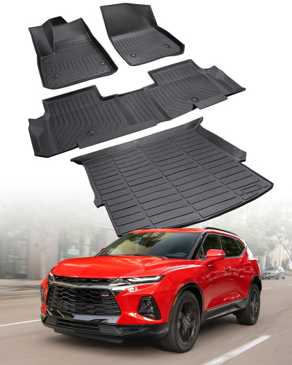 Floor Mats Cargo Liner for Chevrolet Chevy Blazer 2019-2026