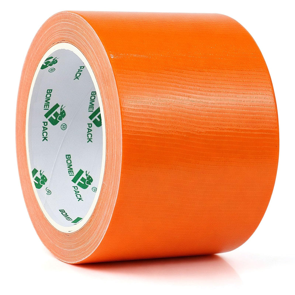 1Pack 3inch Duct Tape Heavy Duty Waterproof Orange 9Mil 20Yds