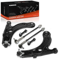 A-Premium 6Pcs Front Suspension Kit, Lower Control Arm with Ball Joint