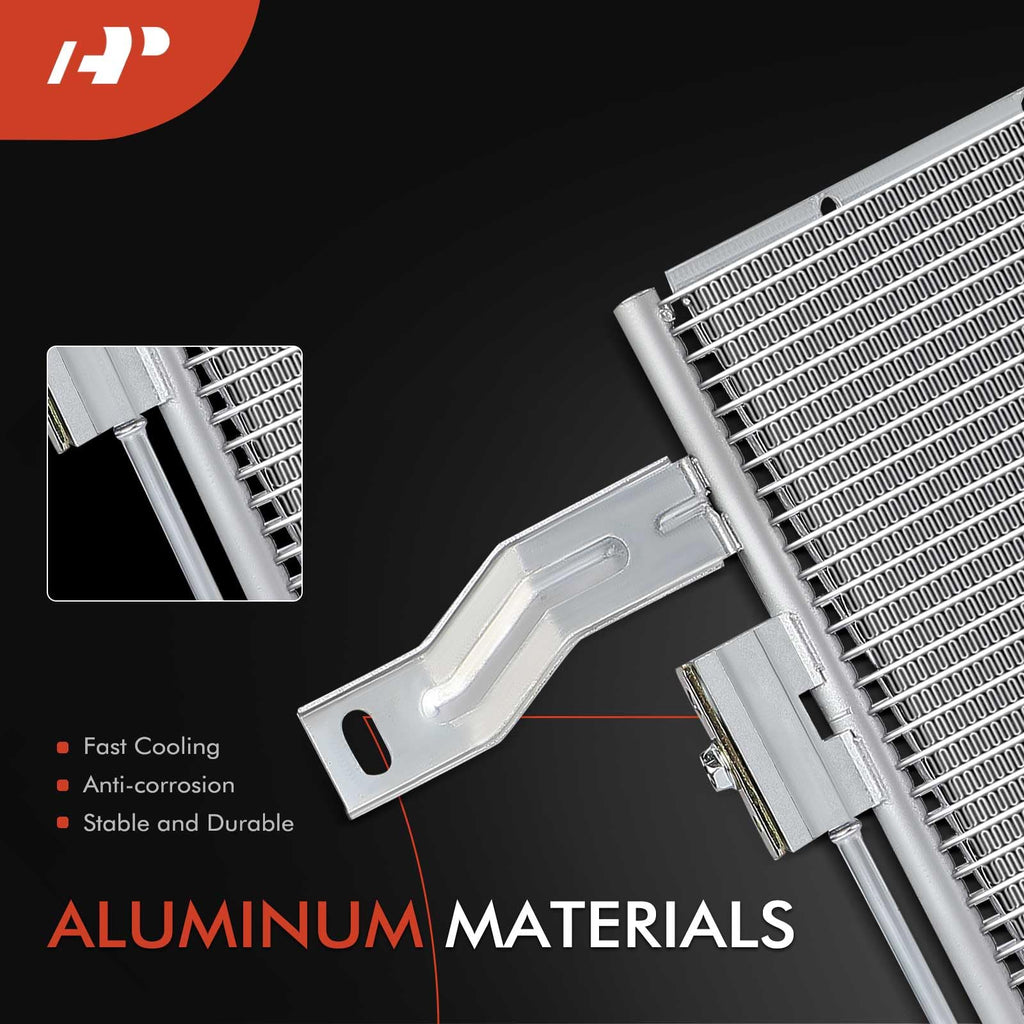A-Premium Air Conditioning Condenser Compatible with Ram