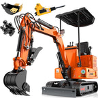 2650lb Mini Excavator 13.5 hp B&S Gas Engine.(Orange+3)