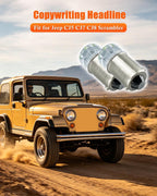Speedometer Cluster LED Bulb Kit Fit for Jeep CJ5 CJ7 CJ8 Scramble