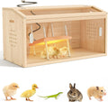 Brooder Box for Chicks Wooden Chick Brooder for Baby Chicks, Ducks