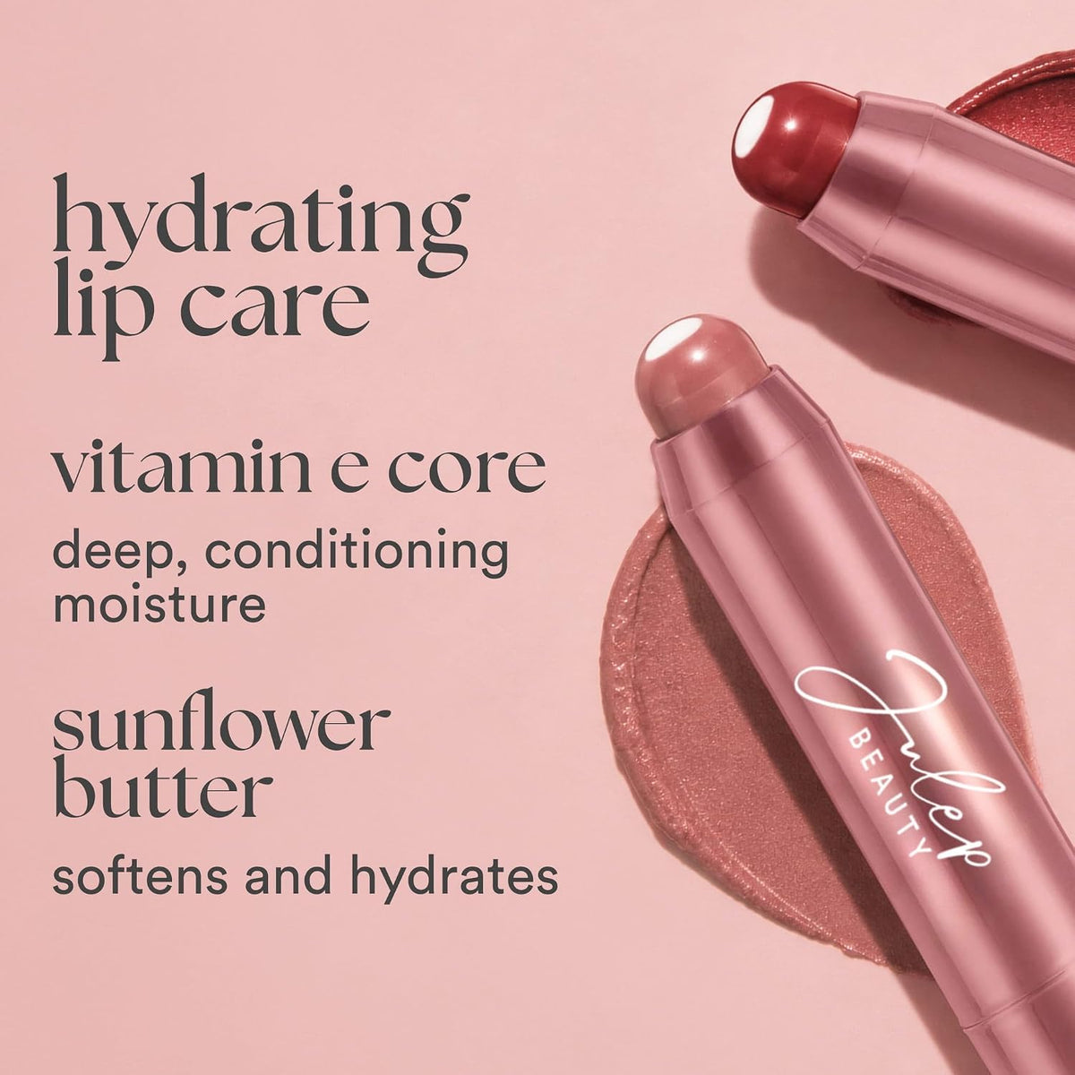 It's Balm Moisturizing Lip Crayon 2PC Set, Vintage Mauve, Brandy Wine