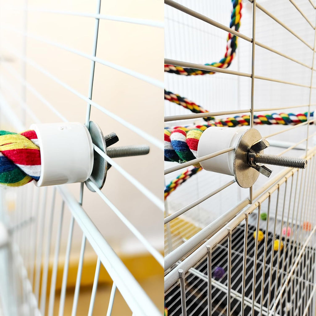 Bird Perch,Bird Rope Perch & Rope Perch 24‘’/41'' | bird perches for cage,Rope Perch for