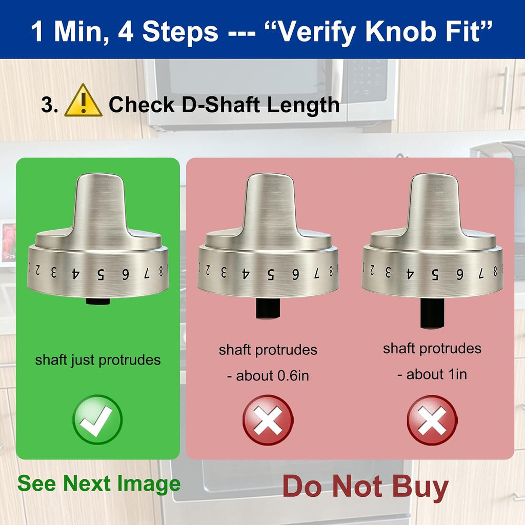 Sieri JGB735SPSS JGB735SP1SS Gas Stove Knobs for ge Gas Stove Knobs