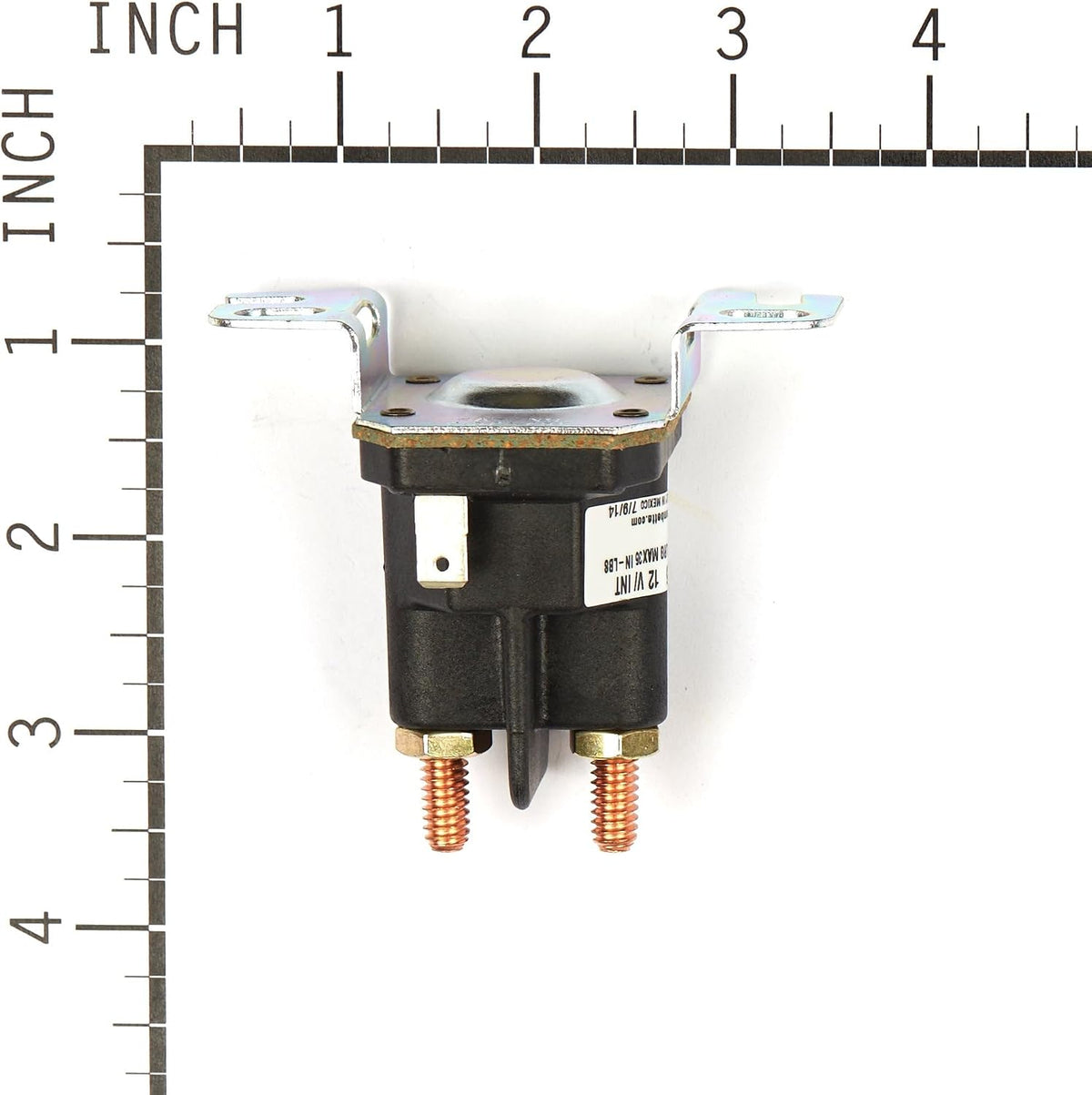 Briggs & Stratton 691656 Starter Solenoid Replaces 691656 555375GS 790951 , Black , 3.15 Inch