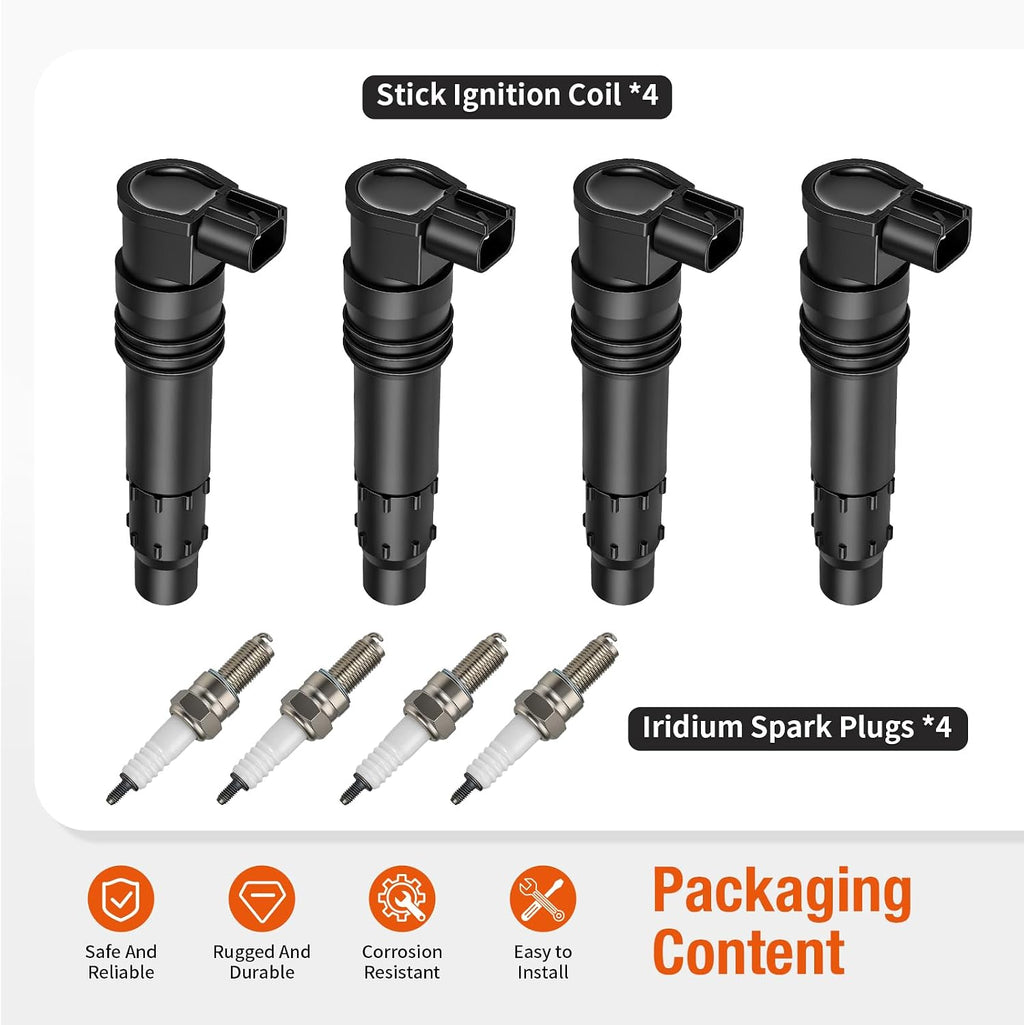 Ignition Coil For Suzuki GSX-R600 GSX-R750 GSF1250 M109R AN650 33410-24F00