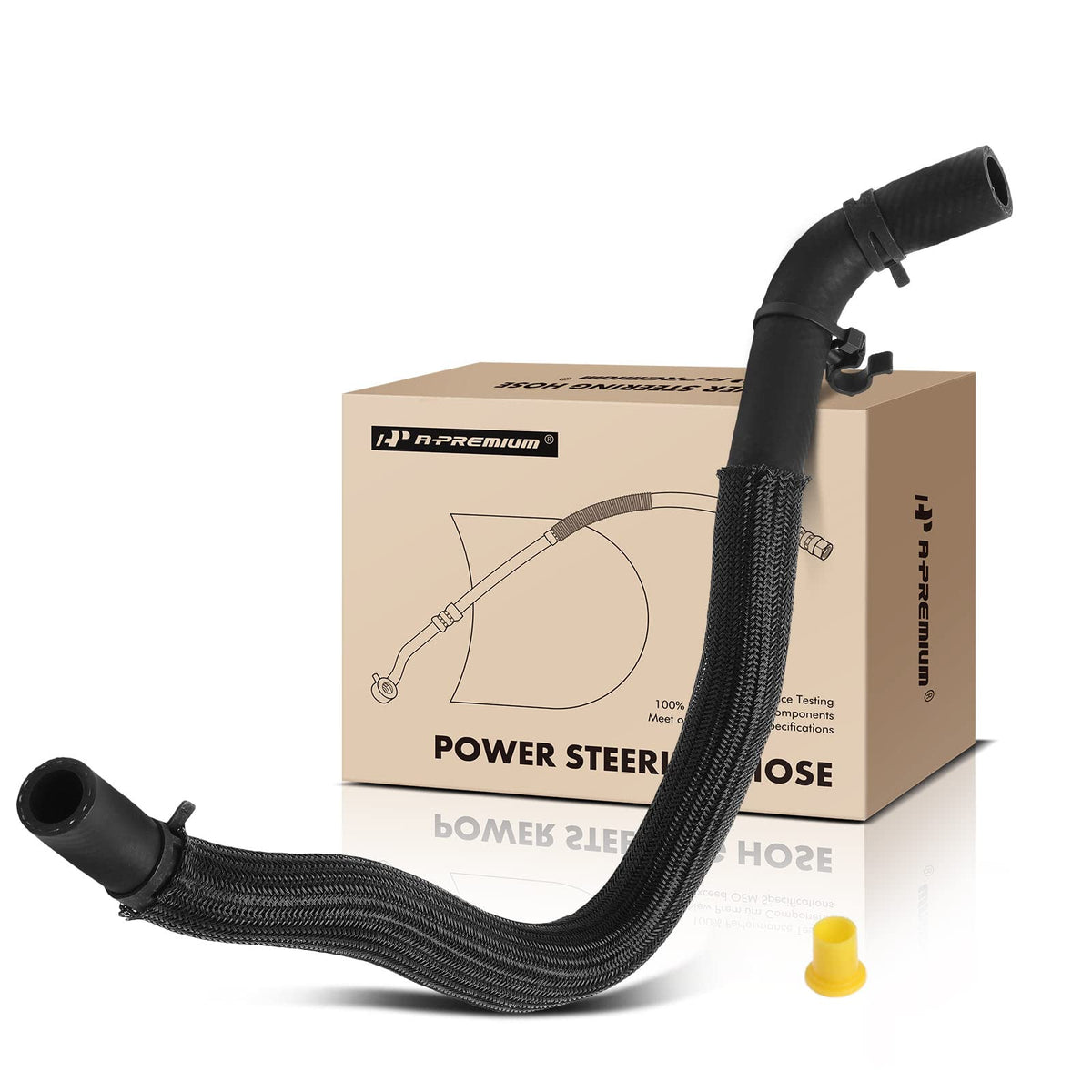 A-Premium Power Steering Reservoir Hose line Compatible with Jeep