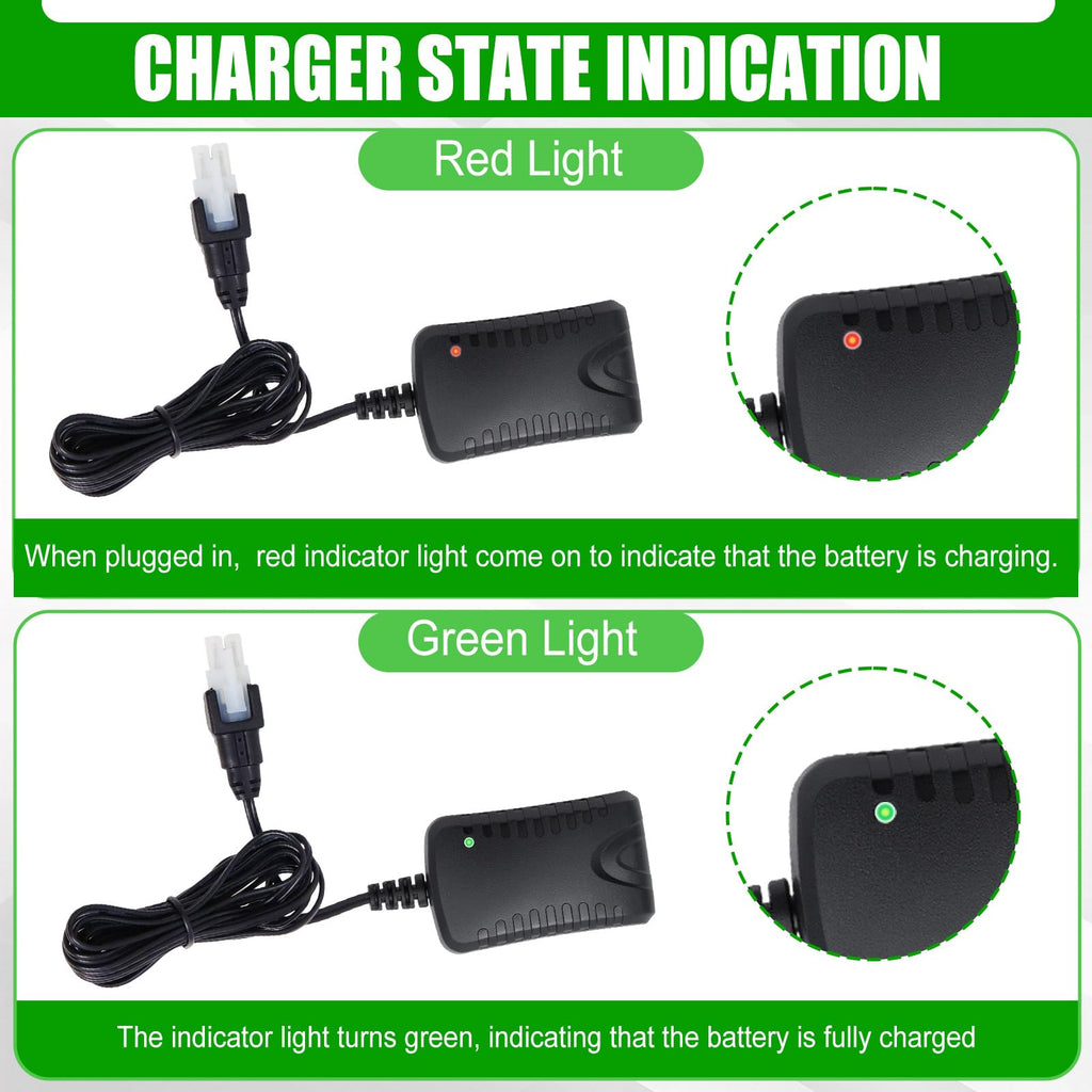 136-9126 Battery Charger Compatible with Toro 22" Lawn Mower Battery 12V