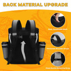 Delivery Backpack with Cup Holders, XX-Large Expandable Delivery Bag